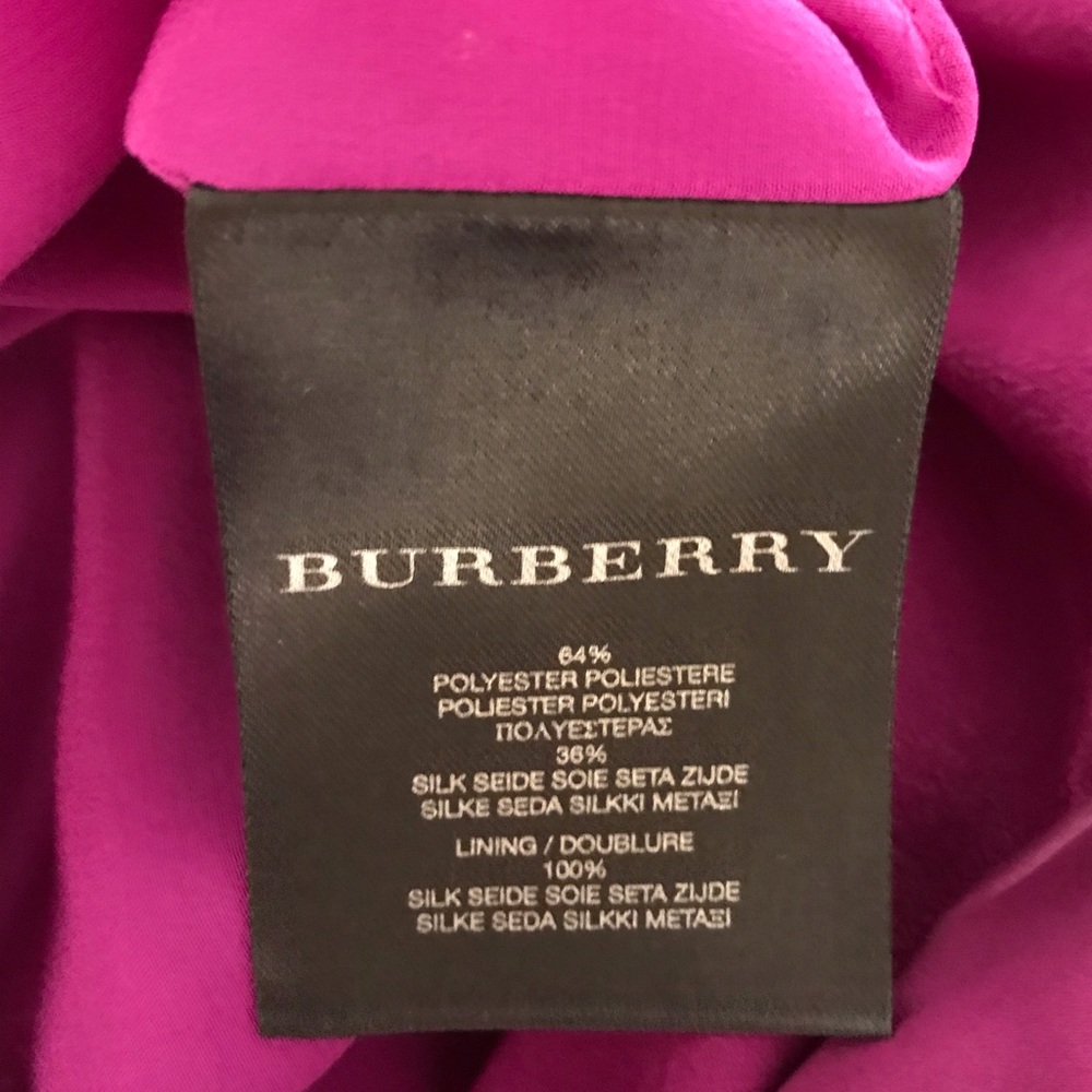 Burberry Prorsum jewel tone Silk Tunic/ Dress EUC